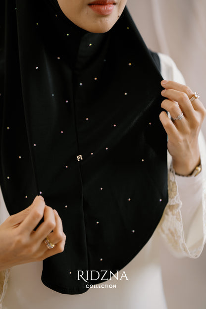Ridzna Hijab 2-in-1 Stone
