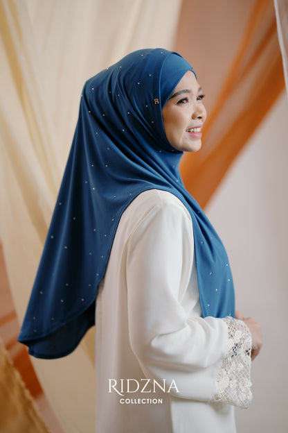 Ridzna Hijab 2-in-1 Stone