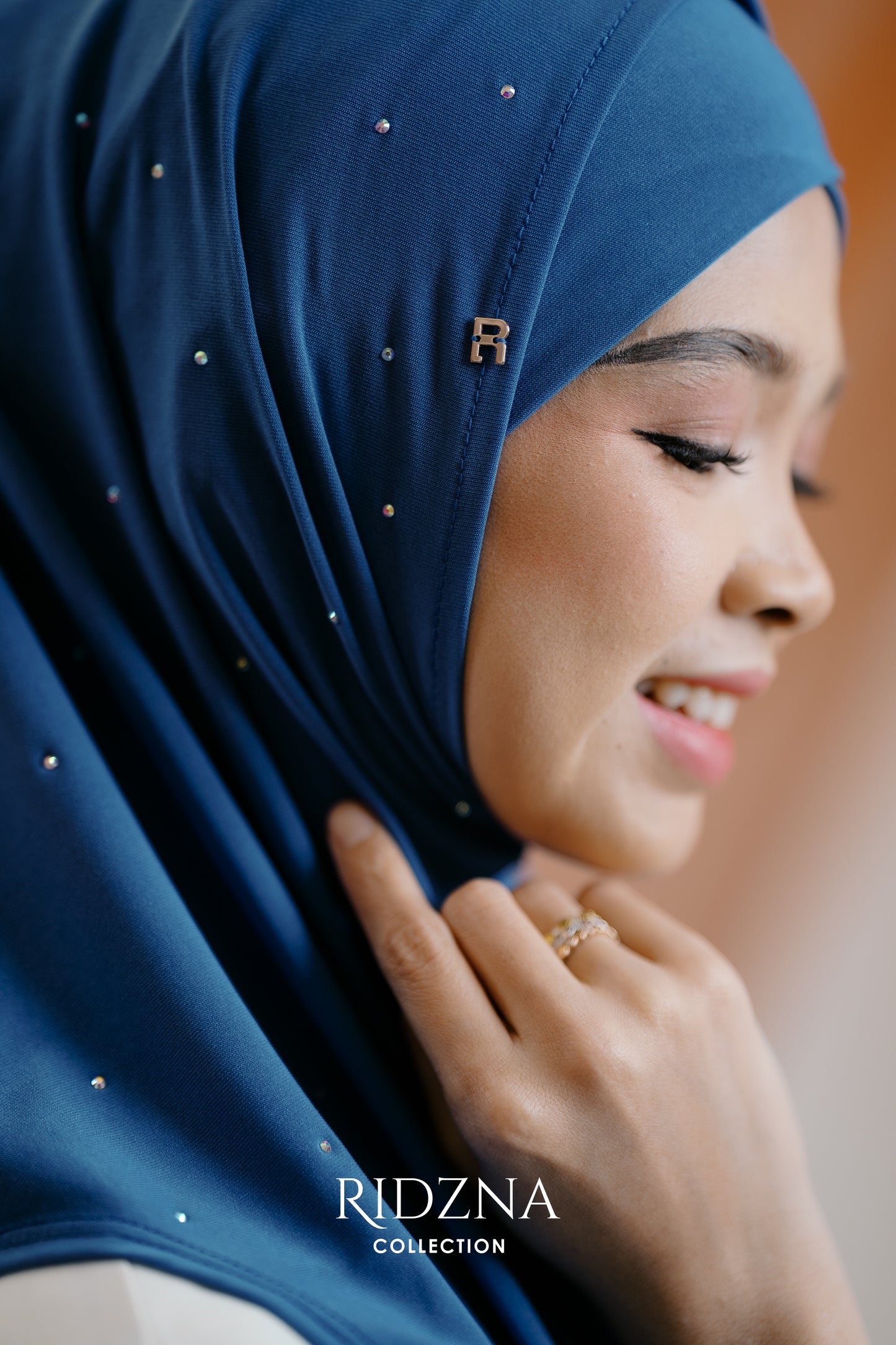 Ridzna Hijab 2-in-1 Stone