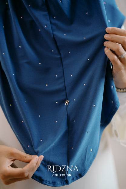 Ridzna Hijab 2-in-1 Stone