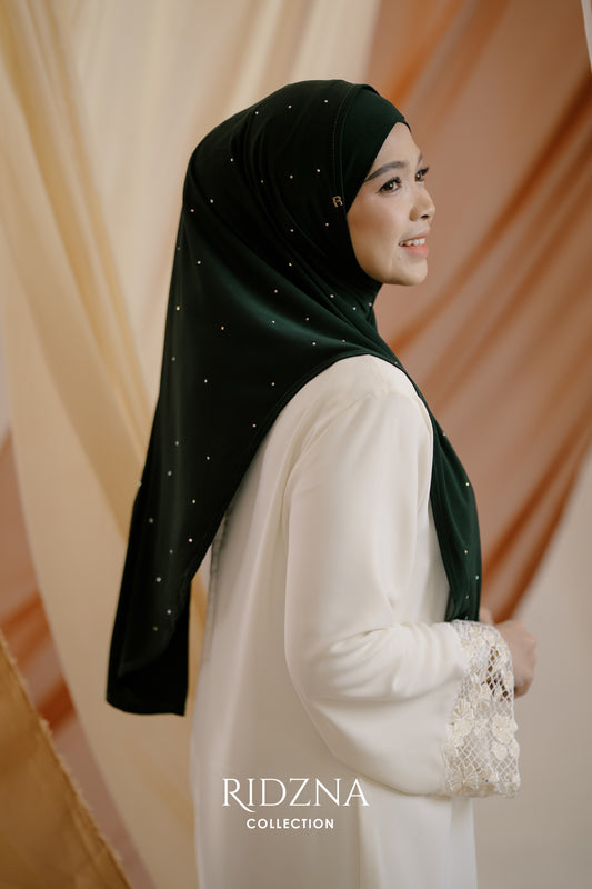 Ridzna Hijab 2-in-1 Stone
