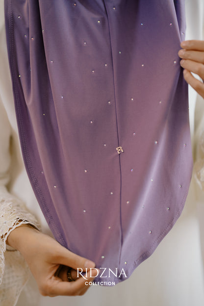 Ridzna Hijab 2-in-1 Stone