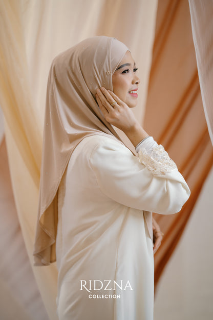 Ridzna Hijab 2-in-1 Stone