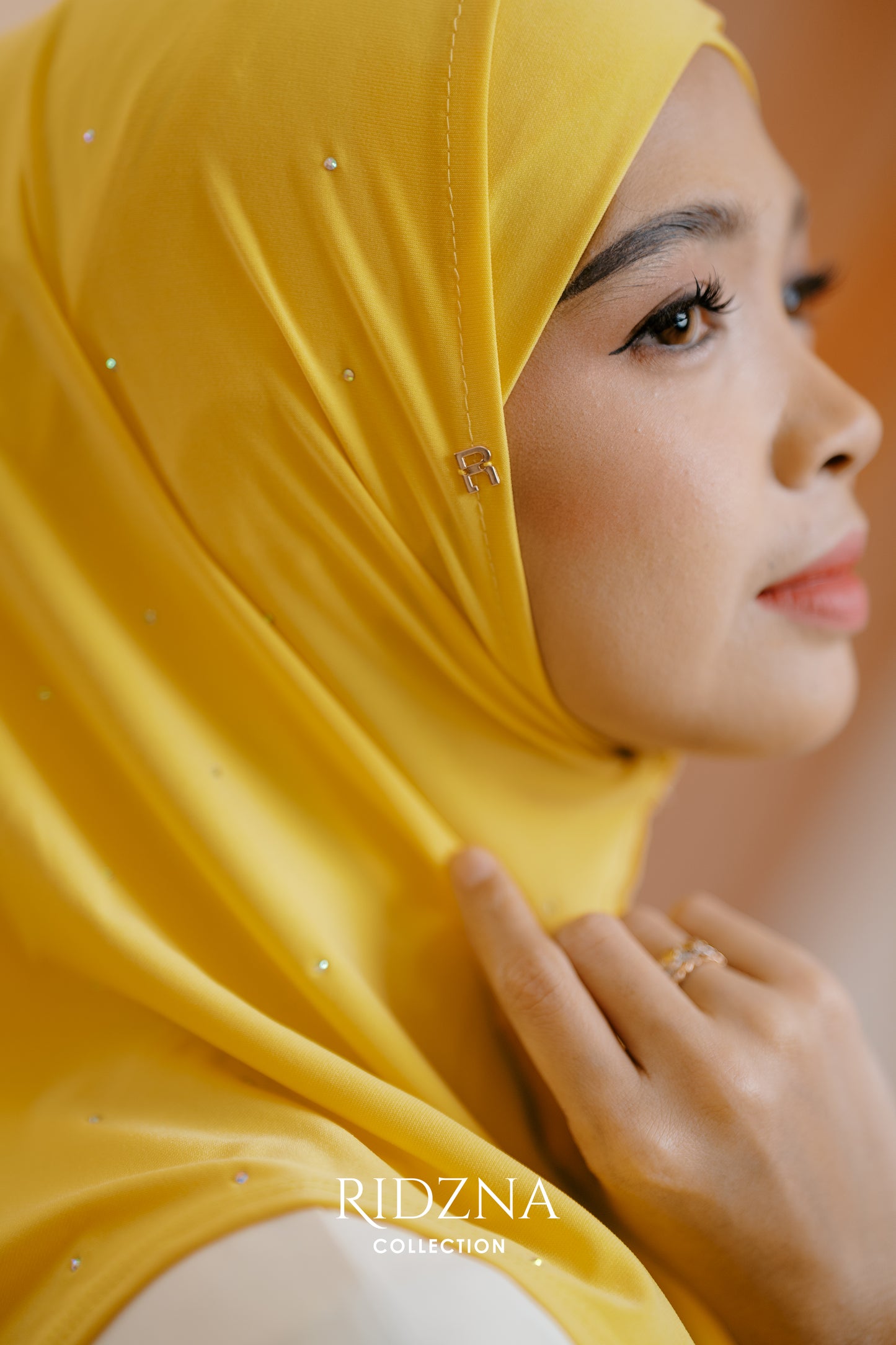 Ridzna Hijab 2-in-1 Stone