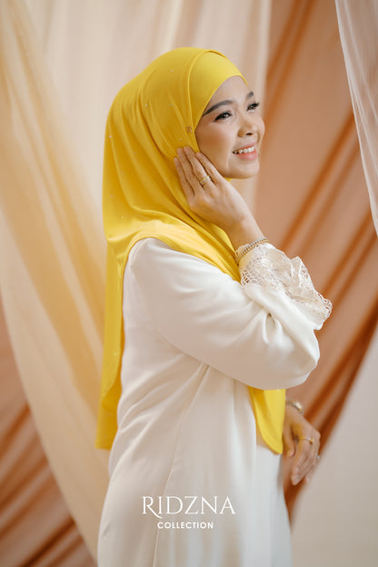 Ridzna Hijab 2-in-1 Stone