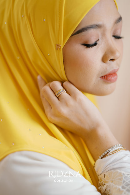 Ridzna Hijab 2-in-1 Stone